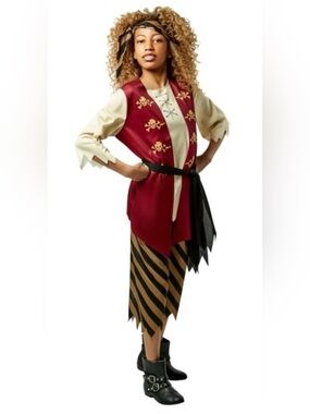 NWT Girls Way to Celebrate PIRATE
Buccaneer Halloween Costume cosplay 6/6X